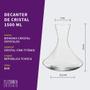 Imagem de Decanter De Cristal Ecológico 1500 Ml Bar Bohemia
