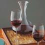 Imagem de Decanter De Vinho Decantador Vidro Recipiente Servir 1 Litro