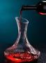 Imagem de Decanter para Vinho Ribbed Canelado Transparente 1700ml