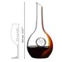 Imagem de Decanter Riedel Chinese Zodiac Ox Boi Amarelo Vermelho 1,21L