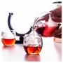 Imagem de Decanter Volta ao Mundo Whisky Garrafa Decantador Vinho Vodka Navegação com Dois Copos