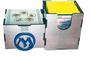 Imagem de Deck Box Card Game Magic The Gathering Commander Protector- Prata espelhado