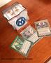 Imagem de Deck Box Card Game Magic The Gathering Commander Protector- Prata espelhado