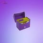 Imagem de Deck box de cartas roxo 100+ xl - gmg123