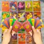 Imagem de Deck Cards 55 Cartinhas de Pokémon Lote Pack