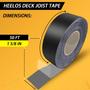 Imagem de Deck Joist Tape Heelos Butyl Waterproof 1,625 x 15,24 m, pacote com 5