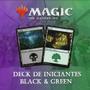 Imagem de Deck Magic Black & Green Pronto p/ Jogar Baralho de 60 cards