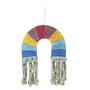Imagem de Decoração Arco Iris Com Fios Coloridos Com Branco