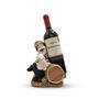 Imagem de Decoração Cozinheiro Porta Vinho Barril Exclusivo Em Gesso Acabamento Sofisticado - AVB DECORAÇÕES