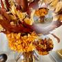 Imagem de Decoração de Centro de Mesa com Arranjos de Flores Secas e Desidratadas