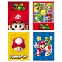 Imagem de Decoração de festa Super Mario kit com 8 cartazes de 25x35cm cada