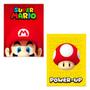 Imagem de Decoração de festa Super Mario kit com 8 cartazes de 25x35cm cada