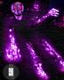 Imagem de Decoração de Halloween - Conjunto com 5 Esqueletos e 128 LEDs