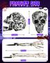 Imagem de Decoração de Halloween - Conjunto com 5 Esqueletos e 128 LEDs