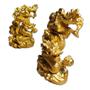 Imagem de Decoração Escultura Dragão Chinês Decorativo Estatueta Amuleto Feng Shui 11cm