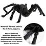 Imagem de Decoração Halloween Assustadora Aranha Peluda Gigante