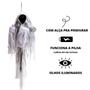 Imagem de Decoração Halloween Esqueleto Fantasma 100 cm pro Dia das Bruxas