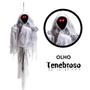 Imagem de Decoração Halloween Esqueleto Fantasma 100 cm pro Dia das Bruxas