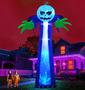 Imagem de Decoração inflável de Halloween TURNMEON 14 pés Pumpkin Ghost