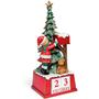 Decoração Natal Luxuoso Calendário Dezembro Iluminado 50cm - Fantasias Carol CRMS Imagem de Decoração Natal Luxuoso Calendário Dezembro Iluminado 50cm