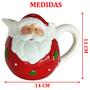 Imagem de Decoração Natal Papai Noel Jarra Bule Café Leite Noel 400ml