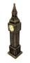 Imagem de Decoração Sala Miniatura Relógio Big Ben Aço Bronze 23cm