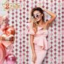 Imagem de Decorações de festa LolStar Rose Gold Stars Backdrop 1x2m, pacote com 2