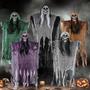 Imagem de Decorações de Halloween NEUBSAW - Mortos-Vivos e Fantasmas Pendurados