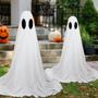 Imagem de Decorações de Halloween Seyicot Light Up Spooky Ghosts, 2 pacotes