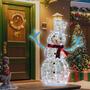 Imagem de Decorações de Natal ao ar livre VCUTEKA 90cm Snowman com LED Li