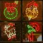 Imagem de Decorações de Natal GMFINE Lighted para Windows, pacote de 4