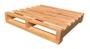 Imagem de Decore com Estilo: Conjunto de 4 Pallets de Madeira 50x50 para Decoração