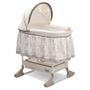 Imagem de Delta Children Rocking Bedside Bassinet - Berço portátil com luzes Sons e Vibrações, Play Time Jungle