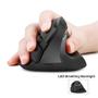 Imagem de Delux M618 Mini Wireless Bluetooth Gaming Mouse Vertical