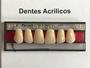 Imagem de Dentes Resina Restauração Postiços Provisórios  A25 Superior 62