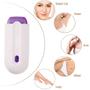 Imagem de Depilador Elétrico Touch Mini Recarregável Finishing Remove Pelos Facial Corporal Indolor