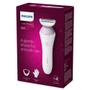 Imagem de Depilador Philips SatinShave para Uso Seco e Molhado com 01 Velocidade Lilás e Branco - BRL136/00