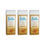 Imagem de Depilatorio Depil Bella Roll-On Mel 100g - Kit C/ 3un