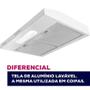 Imagem de Depurador de Ar Slim 60cm 3 Velocidades Suggar - Branco / "220V"