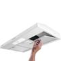 Imagem de Depurador de Ar Slim 80cm Suggar DPS181BR com 3 Velocidades e Dupla Filtragem Branco 127V