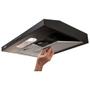 Imagem de Depurador De Ar Slim Suggar 60cm Preto 127V - DPS161PT