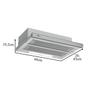 Imagem de Depurador Slim 220v Branco 60cm Fischer