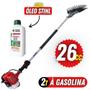 Imagem de Derriçadeira de Café Nakashi Com Motor Mitsubishi TU26 e Mão de Garra Dupla + 01 Óleo Castrol Stihl