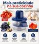 Imagem de Descascador Elétrico Para Descascar Uvas Frutas Alho Tomate Recarregável Legumes Verduras