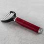 Imagem de Descascador kitchenaid peeler clássico em aço inoxidável vermelho kag145ohere