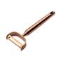 Imagem de Descascador para Fruta/Vegetal - 16,5X5,5X1,5Cm - Aço Inox - Rose Gold - 1 unidade - Cromus Linha Profissional Allonsy -