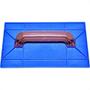 Imagem de Desempenadeira Pvc Zumplast 15X26 Corrugada Azul 2270