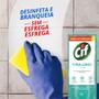 Imagem de Desinfetante Uso Geral Cif Tira Limo 450ml - Refil - Kit 10
