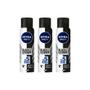 Imagem de Desodorante Aero Nivea 150ml Masc Black White Inv-Kit C/3un