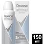 Imagem de Desodorante Aerosol Clinical Sem Perfume 150ml Rexona